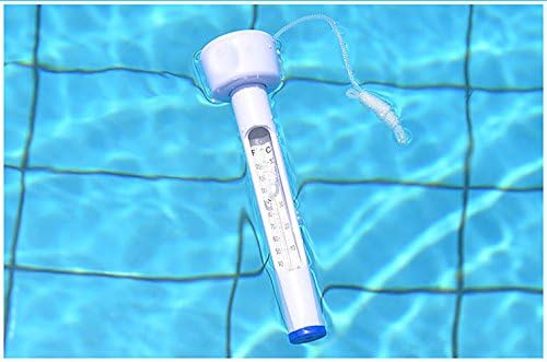 Pool Thermometer for Aquariums, Indoor Pools, Outdoor Water Parks - Easy to Read Water Temperature