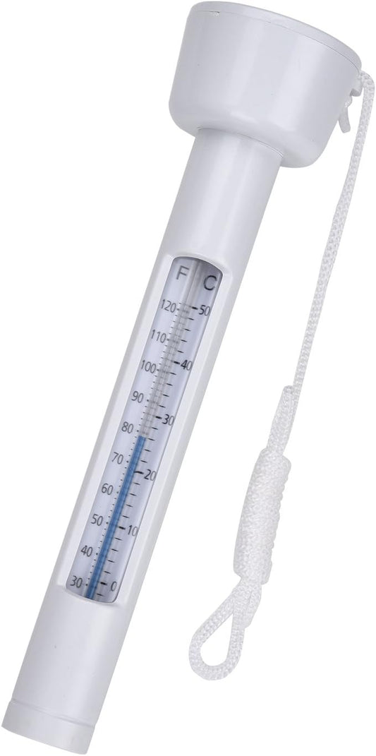 Pool Thermometer for Aquariums, Indoor Pools, Outdoor Water Parks - Easy to Read Water Temperature